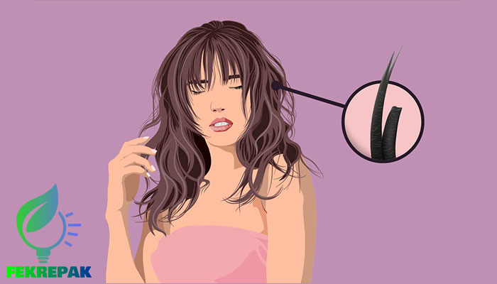 درمان مو خوره