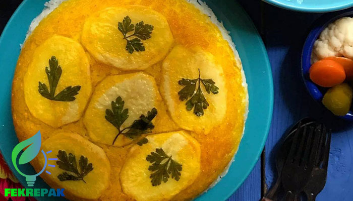 انواع ته دیگ های خوشمزه و مجلسی